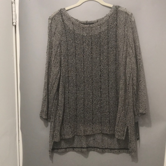 I.N.C International Concepts Women’s Black Two Piece Top Size XL - Picture 1 of 5